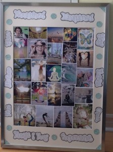 Behold the pinterest inspired vision board. 