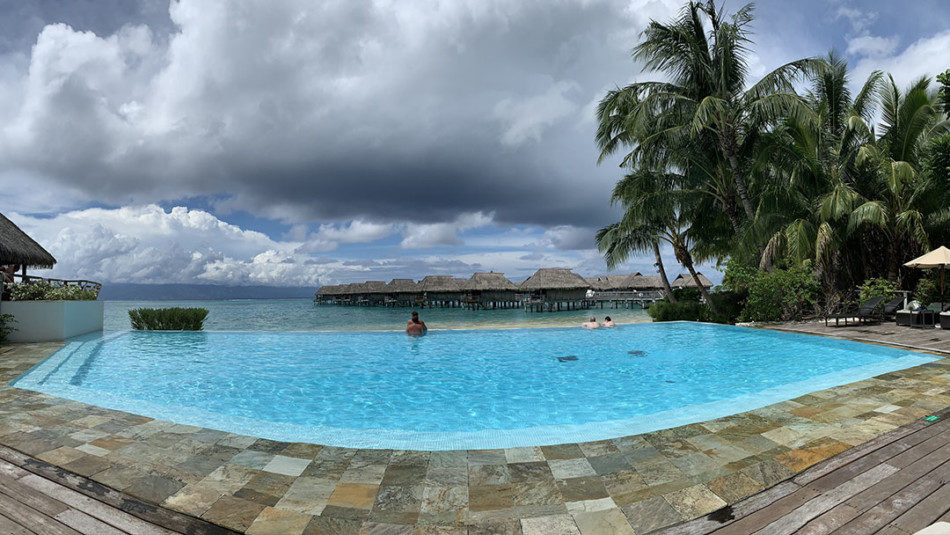 Cloudy Skies at the Sofitel in Moorea