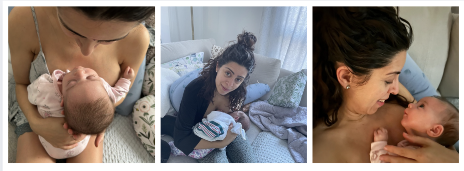 Personal breastfeeding photos