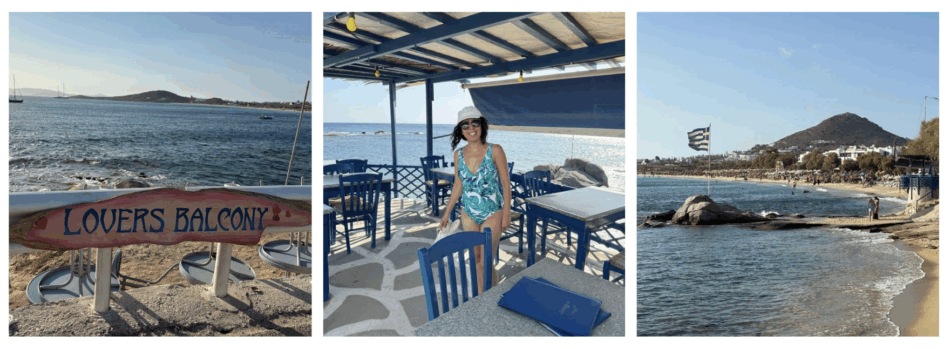 Agia Anna Beach on Naxos island 